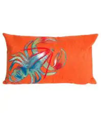 Trans Ocean Pillow Visions II Whimsical 100% Polyester Handmade 4153